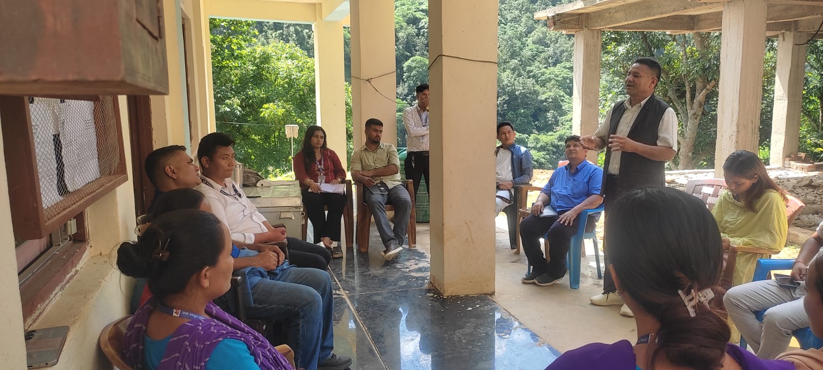 रुकुम पश्चिममा सञ्चालित इपिक परियोजनाको संयुक्त अनुगमन 