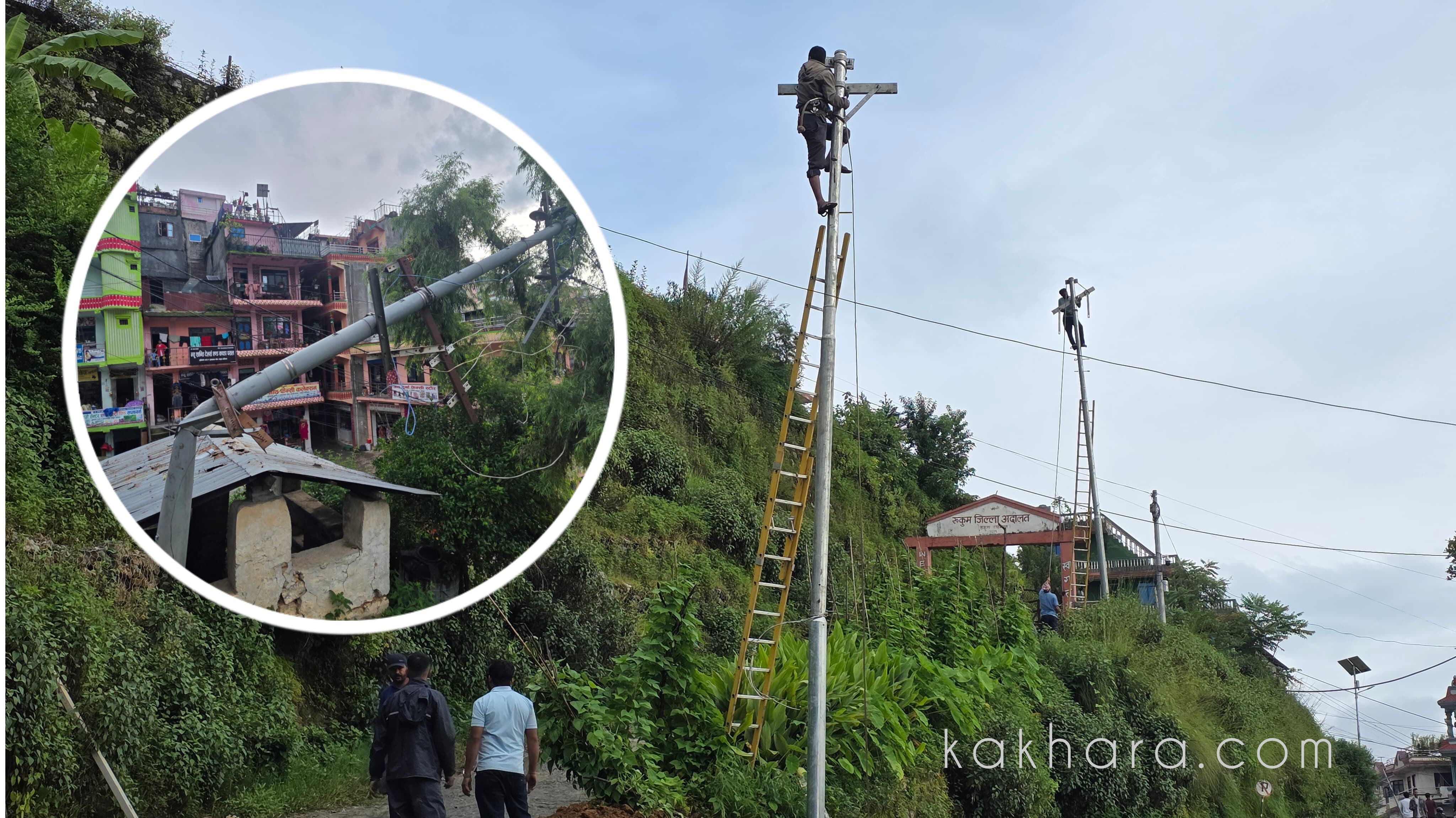 मुसिकोटमा विद्युत् अवरुद्ध