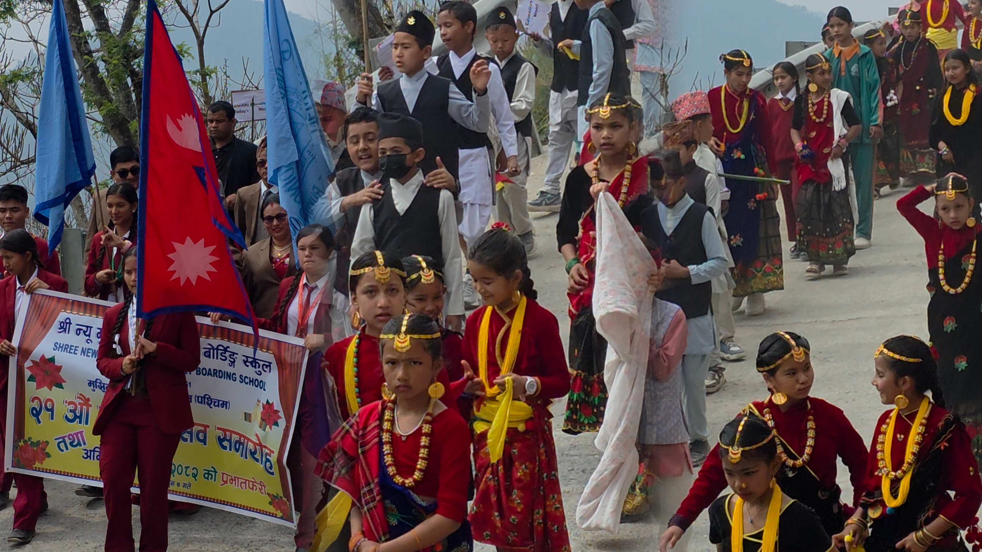 न्यु मुन लाइट बोर्डिङ स्कुलले २१ औँ वार्षिकोत्सव मनायो 