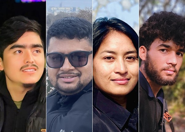 मनिष खड्का, आशीष ज्ञवाली, शिखा श्रेष्ठ, हिक्मत आचार्य