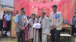 ३० वर्षपछि न्यायको जित: विद्यालयका लागि जग्गा दिने पंचराम बुढाले पाए लालपुर्जा