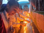 भोटेकोशी बाढीमा ज्यान गुमाएकाको सम्झनामा रुकुम पश्चिममा दीप प्रज्वलन
