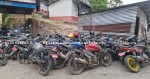 रुकुम पश्चिम प्रहरीले ४३ वटा मोटरसाइकल र स्कुटर लिलामीमा राख्यो