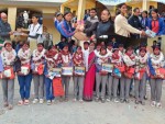 एसइई विद्यार्थीको बिदाई तथा शैक्षिक सामग्री सहयोग