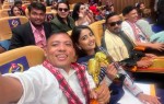 रुकुमदेखि राष्ट्रिय मञ्चसम्म राम  पुनको  यात्रा, नेसनल ब्रान्ड म्युजिक अवार्डबाट सम्मानित