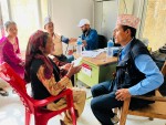 आयुर्वेद स्वास्थ्य शिविरबाट  ३८४ जनाले लिए सेवा, गाउँमै पुगेर उपचार पाउँदा स्थानीय उत्साहित