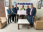 भोटेकोसी बाढीपीडितका लागि एनसीसी सेसेल्सद्वारा ८ लाख ७५ हजार रुपैयाँ सहयोग