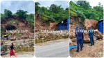 सेरिगाउँमा पहिरोले तीन घर जोखिममा, वर्कसप र विभिन्न सवारीमा क्षति 