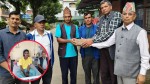 सानीभेरीका नरबहादुरलाई उपचारका लागि साढे ५ लाख हस्तान्तरण