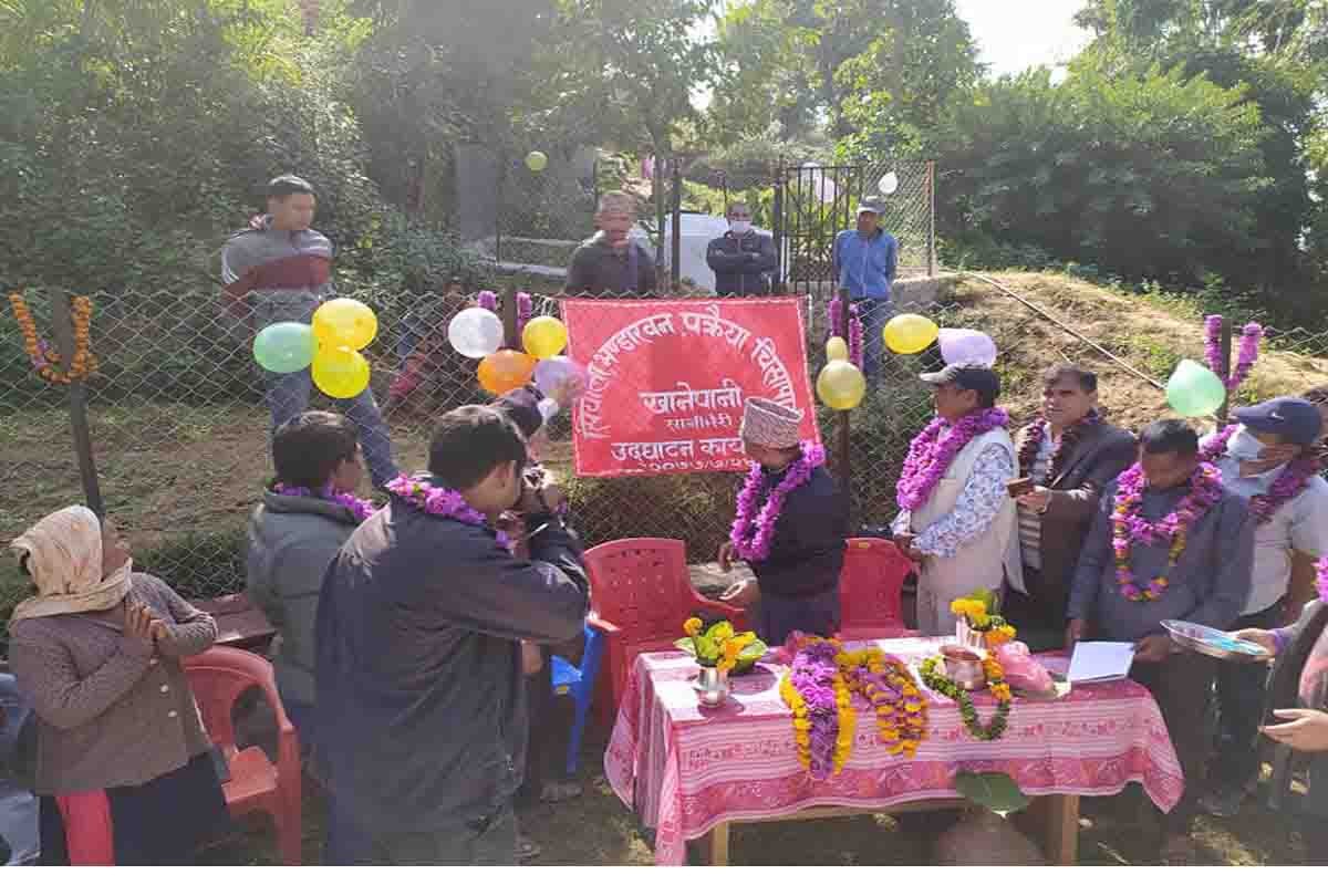 पक्रैयाका घरघरै खानेपानी