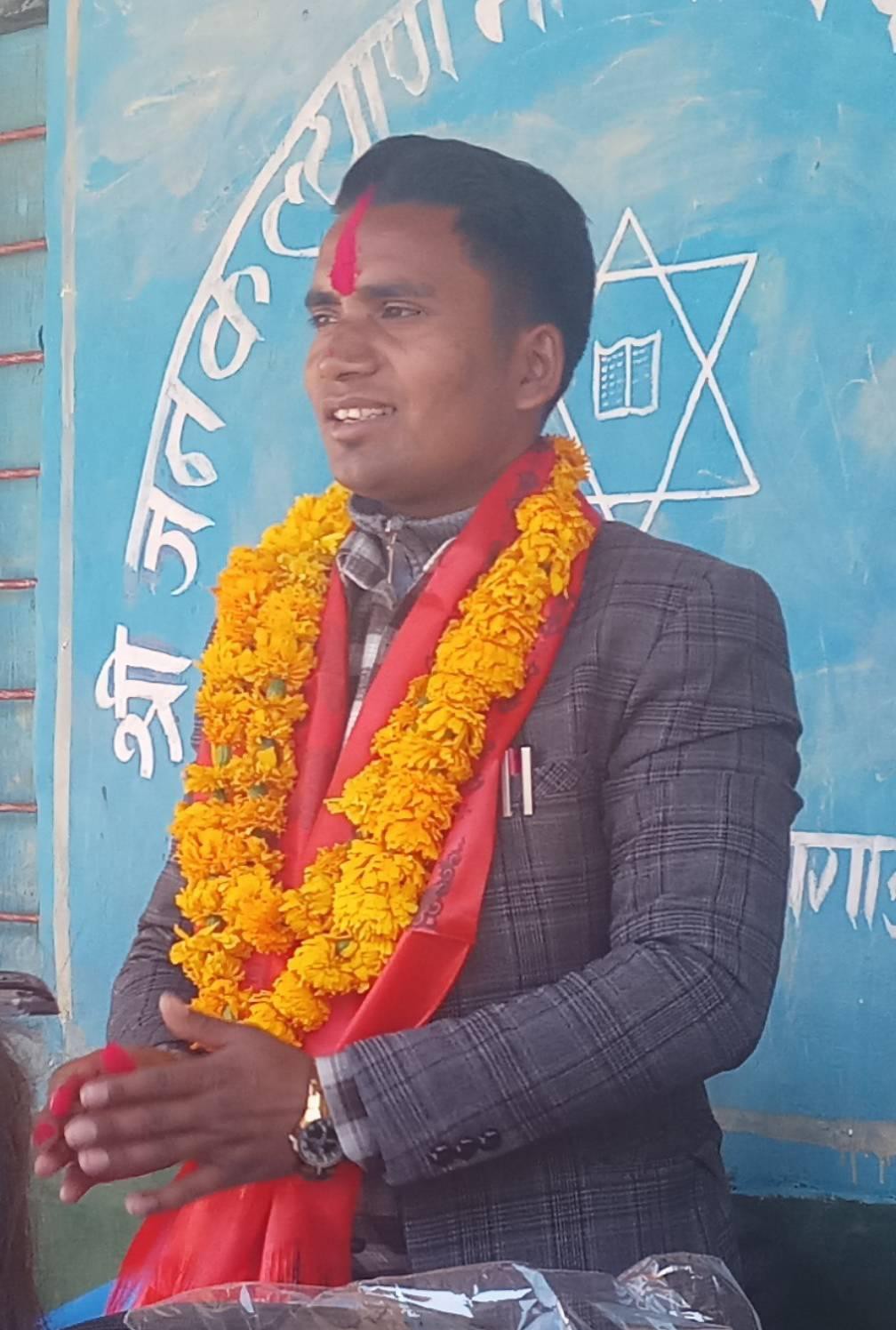 नेपाल दलित मुक्ति संगठन बाँफिकोटको संयोजकमा दिपक
