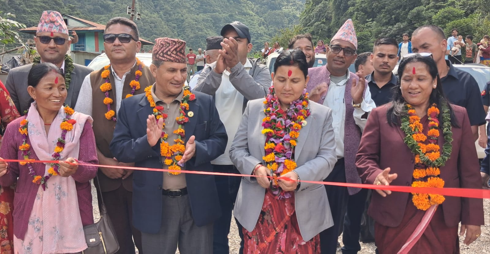 समयअगावै तिल्चाखोला मोटरेवल सम्पन्न, मन्त्री रोकाद्धारा उद्घाटन