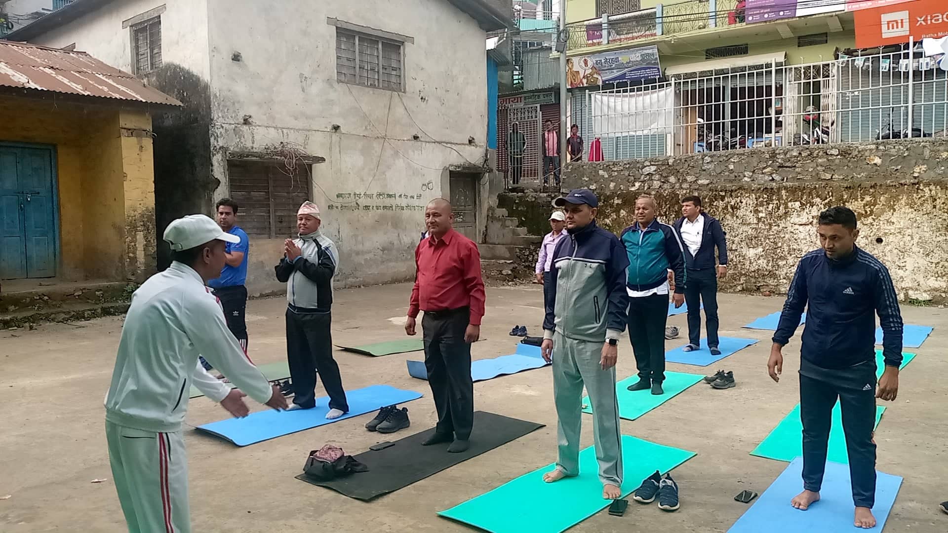 रुकुम पश्चिममा पनि आठौं अन्तराष्ट्रिय योग दिवस मनाइयो