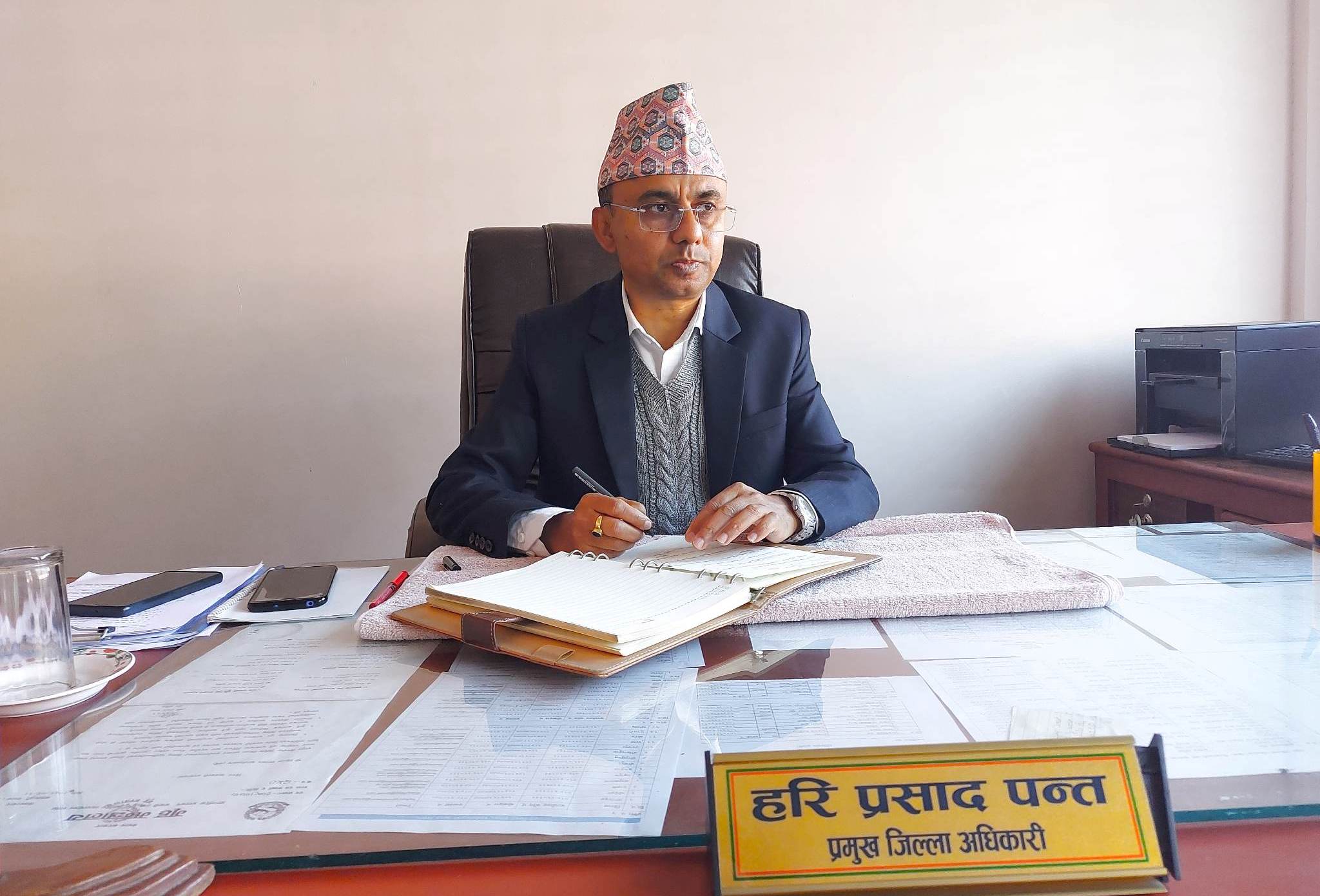 रुकुम पश्चिमका नयाँ सिडिओ पन्तद्धारा पत्रकारसंग अन्तरक्रिया 