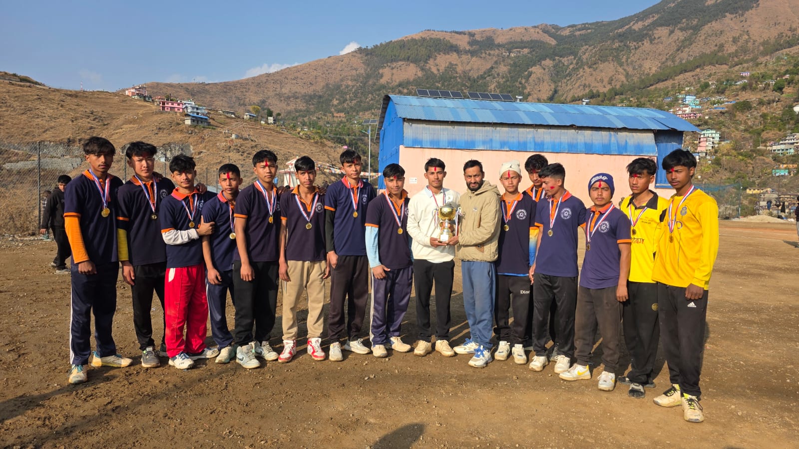 अन्तर विद्यालय स्तरीय क्रिकेट राप्ती ज्ञानोदयले जित्यो