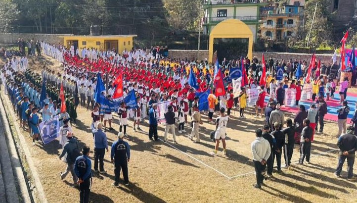 त्रिवेणी गाउँपालिकाको चौथो राष्ट्रपति रनिङ शिल्ड सुरु 