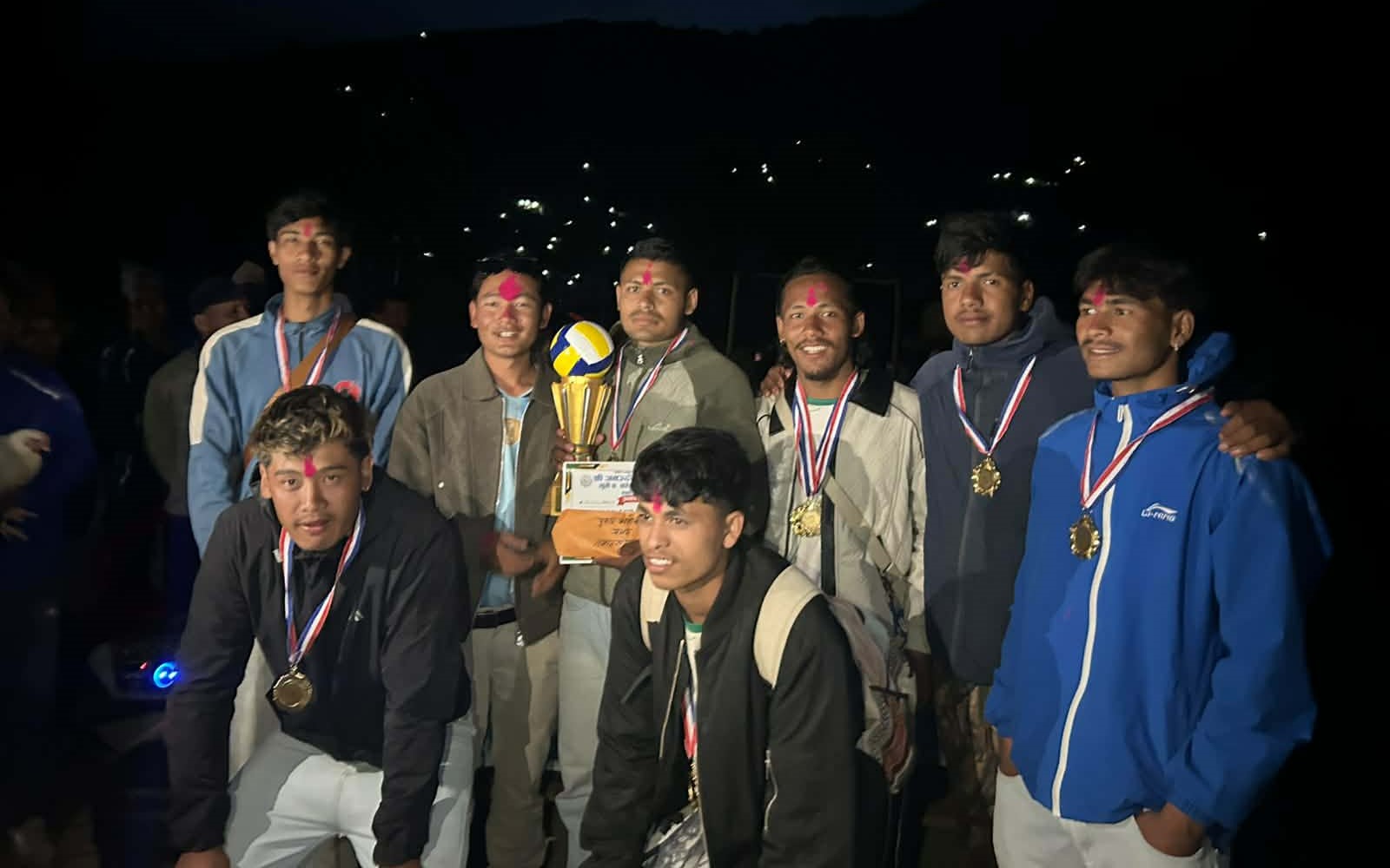 काडाँमा आयोजित विविध खेलकुद प्रतियोगिता सम्पन्न 