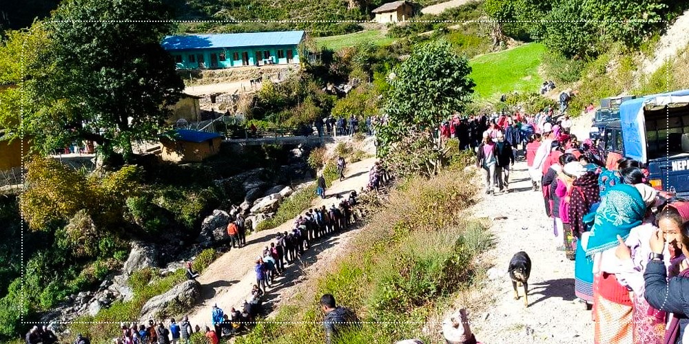 रुकुम पश्चिमका २१ मतदान स्थल अति संवेदनशील 