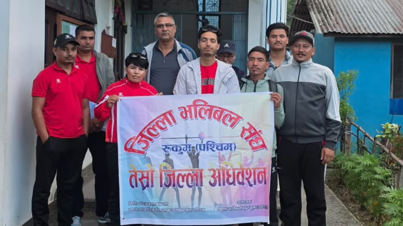 भलिबल संघ रुकुम पश्चिमको अध्यक्षमा भीमप्रकाश 