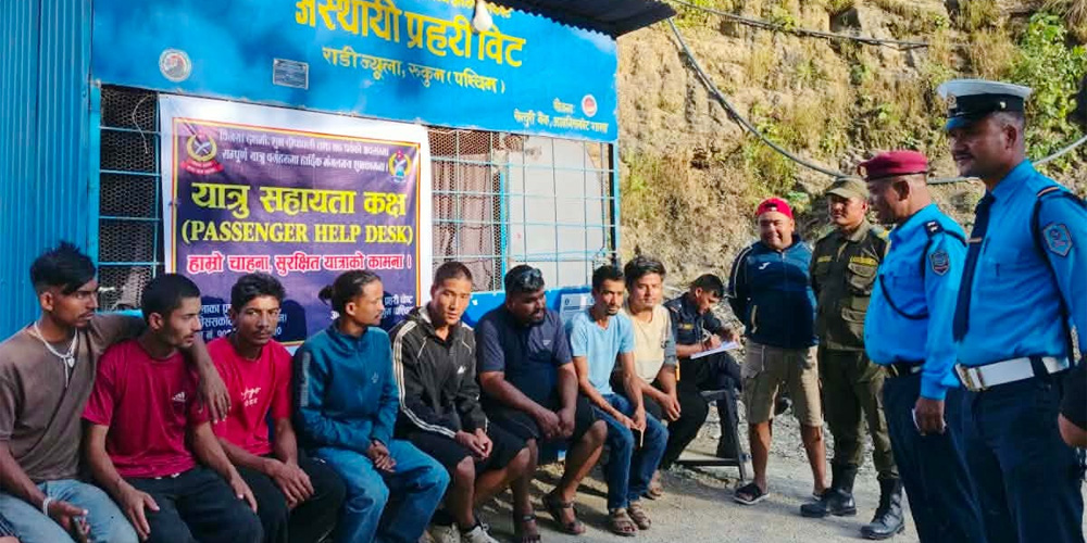 रुकुम पश्चिमका १० स्थानमा यात्रु सहायता कक्ष स्थापना 
