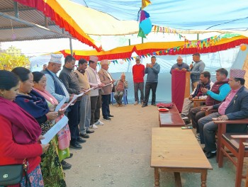 मुसीकोट खलंगा खानेपानी उपभोका संस्थाको नयाँ नेतृत्व चयन