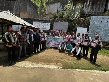 त्रिवेणीका १० किसानलाई मिनिटेलर, १२ जना कृषक नगद सहित सम्मानित 