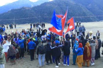लुम्बिनी प्रदेशकाे राष्ट्रपति रनिङ शिल्डमा रुकुम पूर्वबाट ४६ जना खेलाडी सहभागी हुँदै 