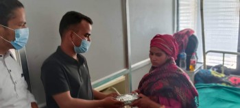 गणतन्त्र दिवसका अवसरमा बिरामीलाई फलफूल वितरण