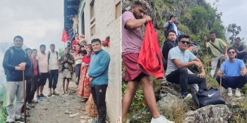अभियान लिएर माओवादी पुग्यो विकट सिस्ने, जनता भेट्दै, संगठन विस्तार गर्दै 
