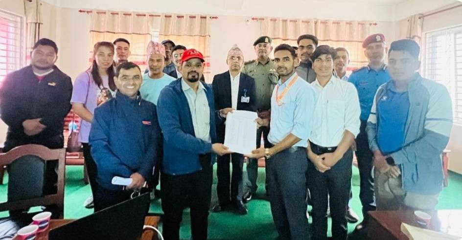रुकुम पश्चिमका ६४ जना पत्रकारलाई निःशूल्क दुर्घटना बिमा
