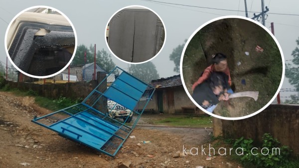 खुँडा सहित प्रवेश गरेका युवकद्वारा घेत्मा स्वास्थ्य चौकीमा तोडफोड, स्वास्थ्यकर्मीलाई ज्यान मार्ने धम्की