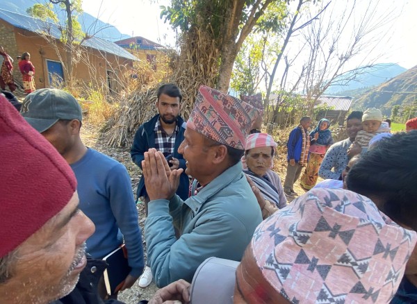 निर्वाचन जितेपछि मात्रै खादा,माला लगाउने  नेकपा उम्मेदवार शर्माकाे घाेषणा