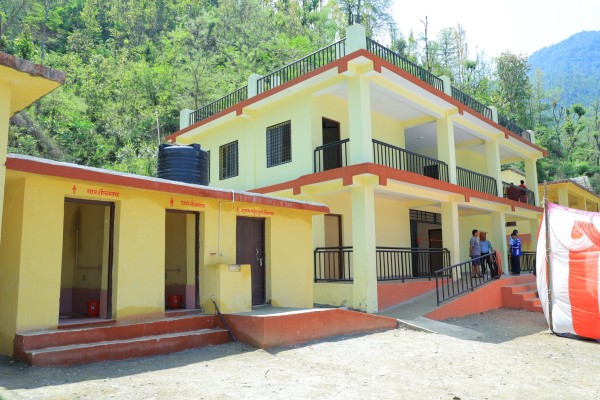 सिद्धार्थ बैंकको १ करोड सहयोगमा भण्डारवनमा नयाँ विद्यालय भवन