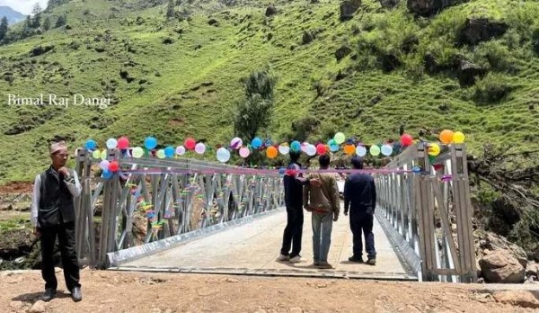 पुथा उत्तरगंगाले बनायो तीन पुल, वर्षौंदेखिको यातायात समस्या अन्त्य