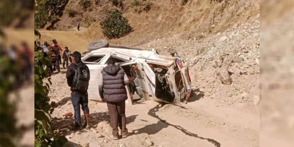 जाजरकोटमा जिप दुर्घटना हुँदा २ जनाको मृत्यु, ४ घाइते 