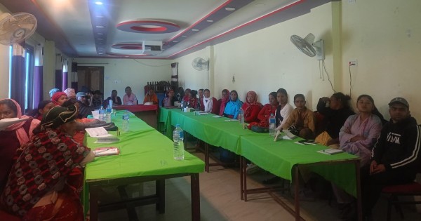 चौरजहारीमा ३ दिने ब्याबसायिक विकास योजना सम्बन्धी तालिम सुरु