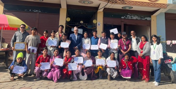 चौरजहारीमा २ दिने करियर विकास सम्बन्धी तालिम सम्पन्न 