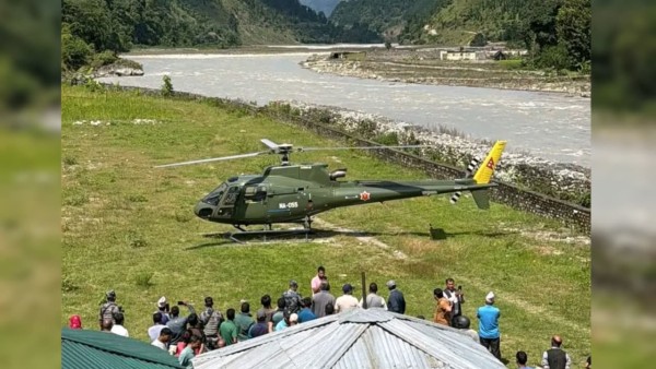 सानीभेरी दुर्घटनाका २ जना गम्भीरलाई हेलिकप्टरबाट सुर्खेत लगियो 