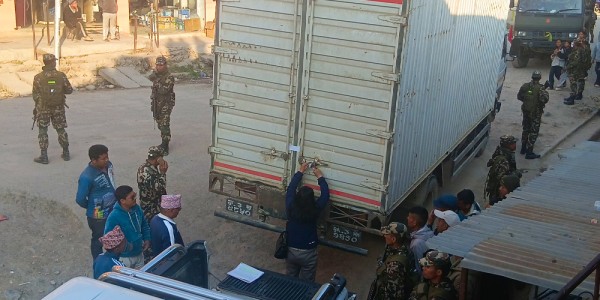 रुकुम पश्चिममा समानुपातिक र प्रत्यक्ष दुवै तर्फको मतपत्र आइपुग्यो 