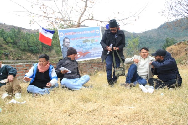 प्रलाेपा उम्मेदवार पुनद्वारा चुनावी कार्य योजना–पत्र सार्वजनिक, झुटो नबोल्ने प्रतिबद्धता 