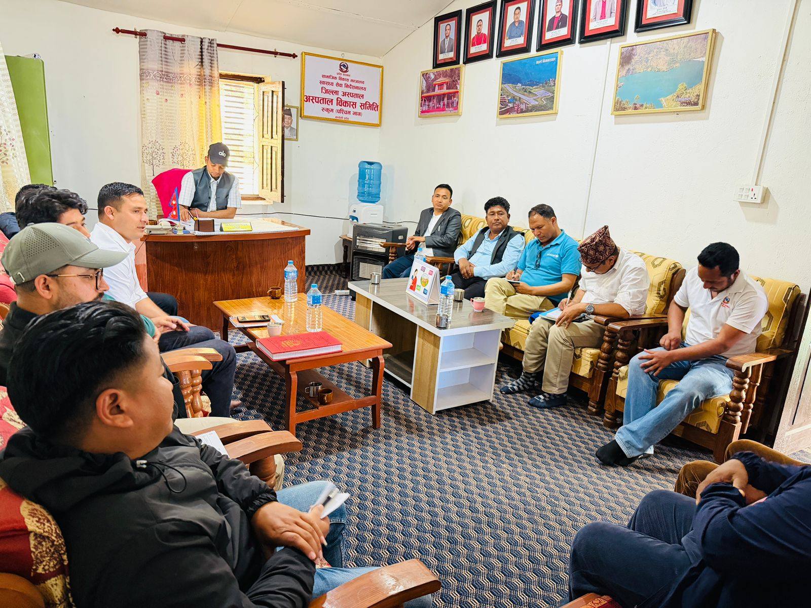 स्वास्थ्य सेवा कार्यालयको फोहोरमैला व्यवस्थापनलाई दिगो बनाउन छलफल 