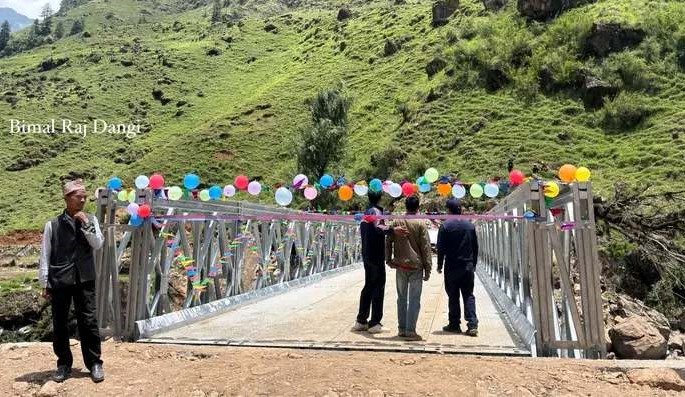पुथा उत्तरगंगाले बनायो तीन पुल, वर्षौंदेखिको यातायात समस्या अन्त्य