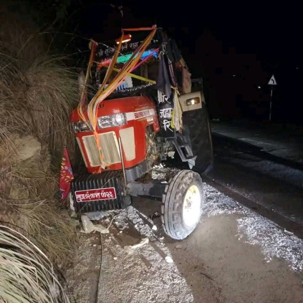 चौरजहारी ट्याक्टर दुर्घटना हुँदा चालकको मृत्यु