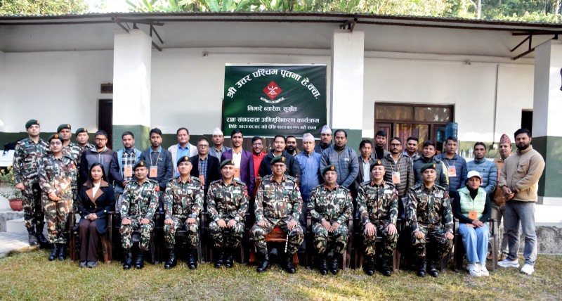 सुर्खेतमा कर्णाली र लुम्बिनीका पत्रकारका लागि रक्षा संवाददाता अभिमुखीकरण सुरु