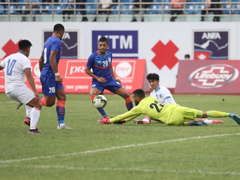 फिनिसिङमा चुक्दा भारतसंग नेपालकाे हार