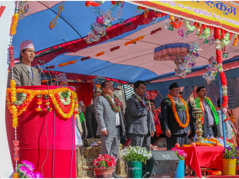 प्रचण्ड रुकुम पश्चिम आउने