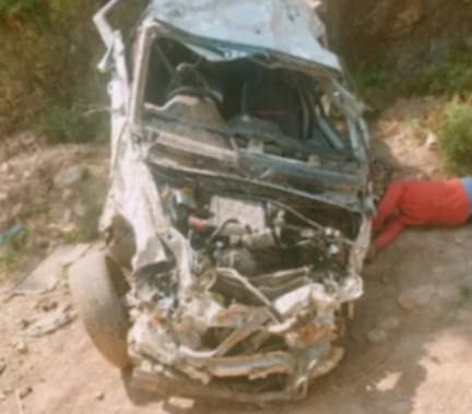 तिमीलेमा गाडी दुर्घटना हुँदा एकजनाको मृत्यु, तीन घाइते