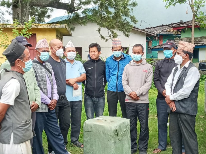 कांग्रेसको कोभिड अनुगमन समितिद्धारा कन्सन्टेटर सहयोग