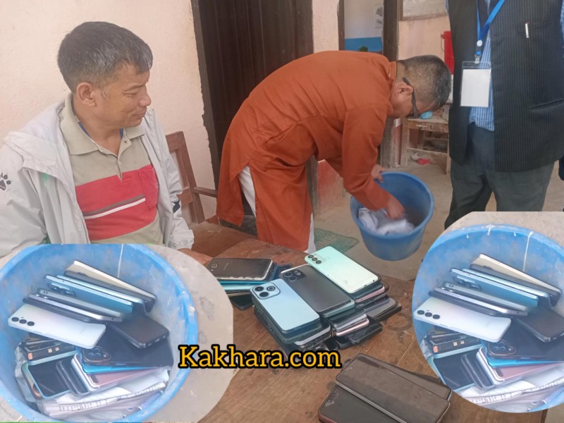 मोवाइल फोनको भरमा परीक्षा, ४९ वटा मोवाइल फोन जफत 