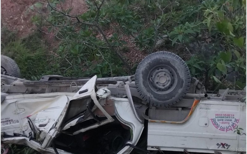 जीप दुर्घटना हुँदा दुई जनाको मृत्यु, छ जना घाइते